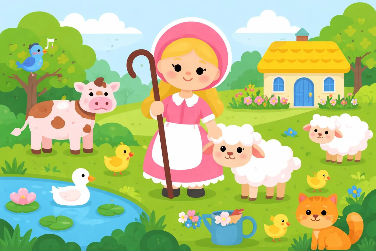 Maid Mary - Nursery Rhymes And Traditional Poems By FCIT