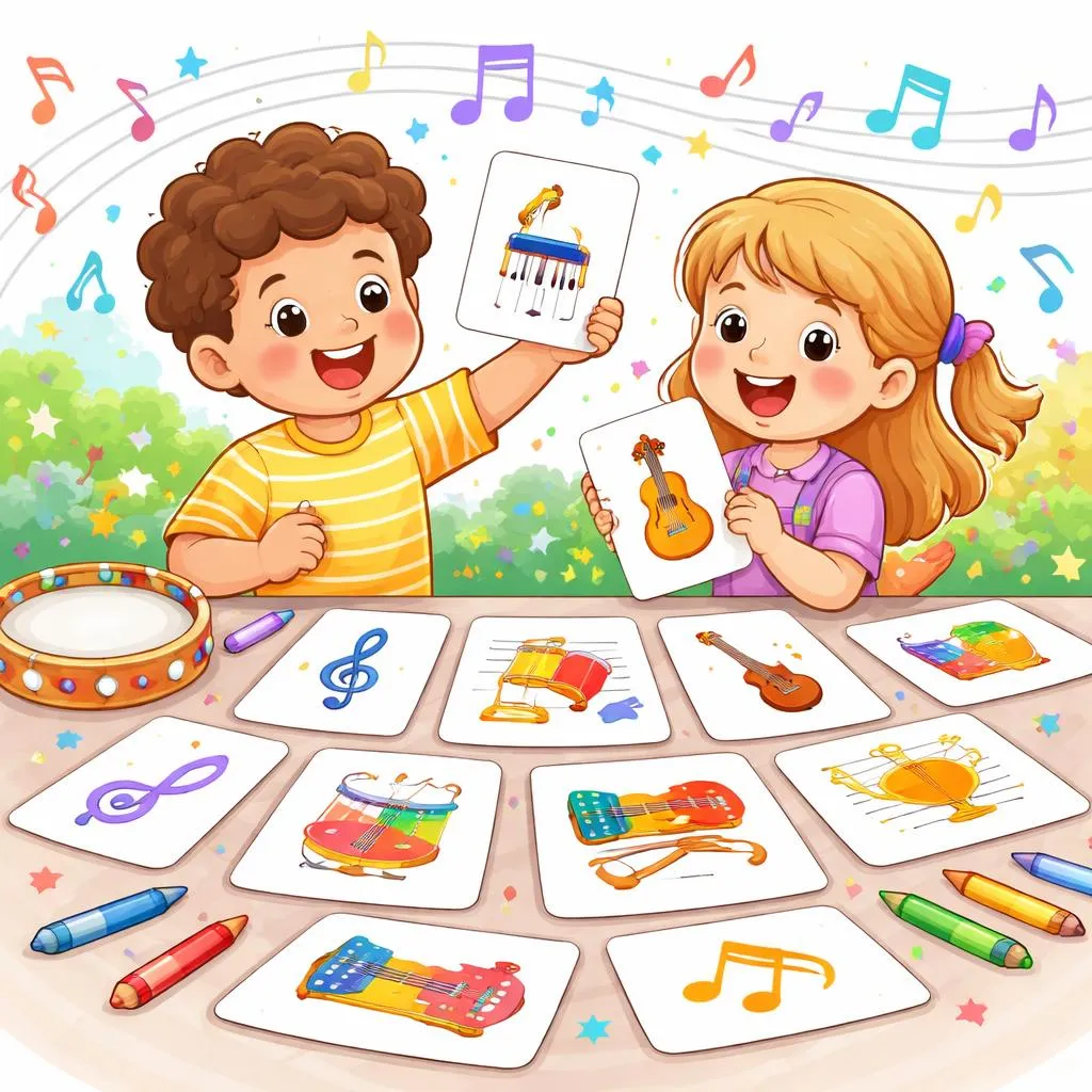 Marvelous Music Flashcards For Kids – Free Printable PDF