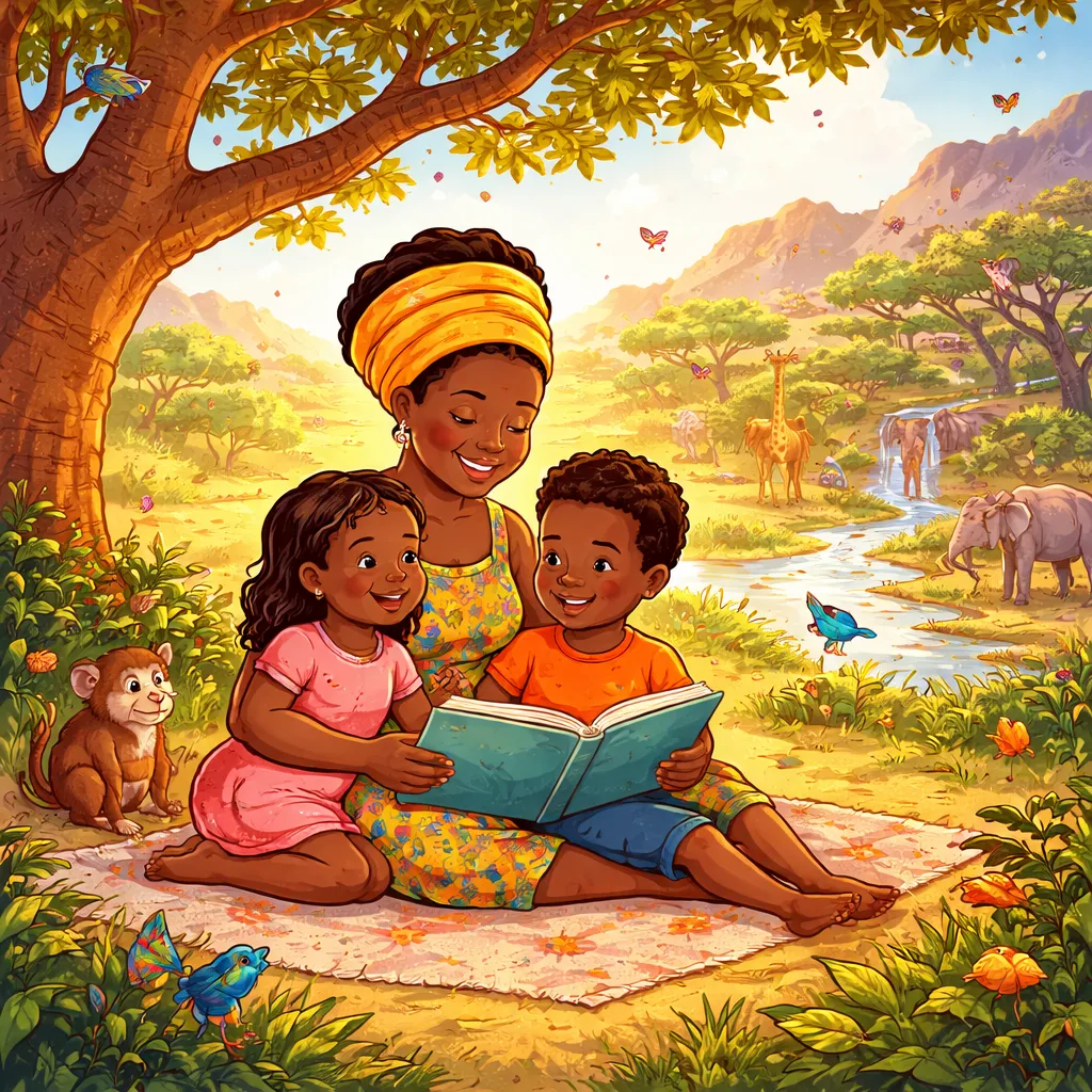 Might Learning Reading:Zambia Help Children and Parents Build English Skills Through Nature, Culture, and Simple Stories Together?