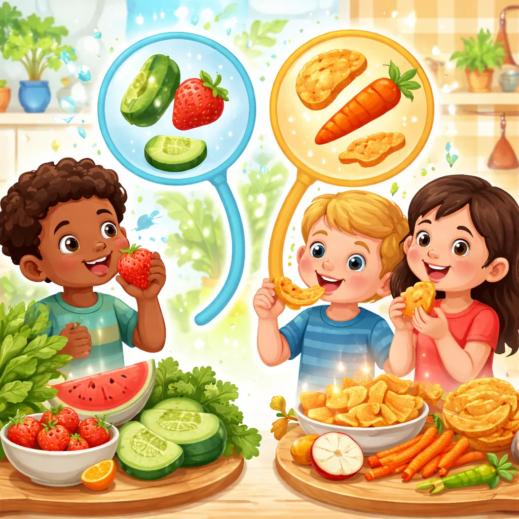 Might Understanding Differences Between Fresh and Crisp Help Children Describe Taste, Texture, and Experiences More Clearly?