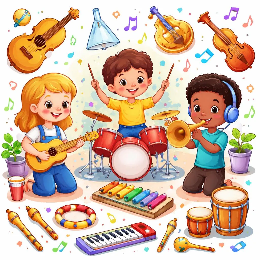 Musical Instruments List for Young Learners: Sounds, Names, and Fun Music Exploration