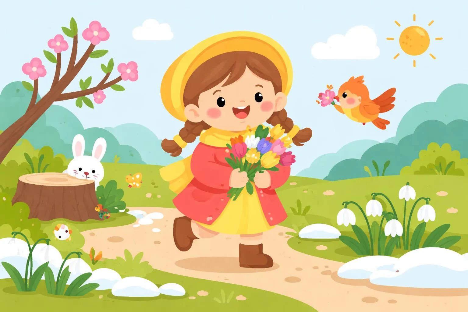 My Little March Girl - Lyrics Of The Hearthside By Paul Laurence Dunbar