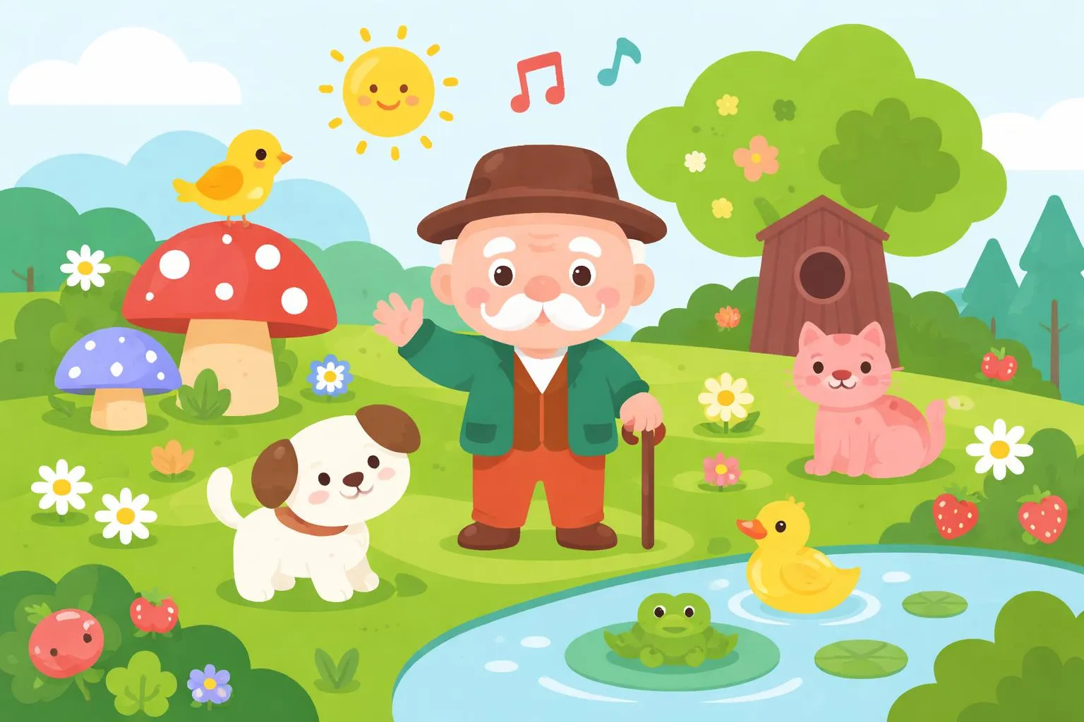 My Little Old Man - Nursery Rhymes And Traditional Poems By FCIT