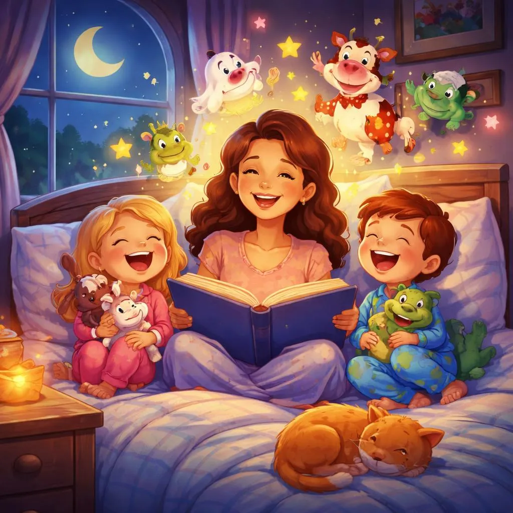 Besoin d'un éclat de rire rapide ? 3 histoires courtes et amusantes pour l'heure du coucher, parfaites pour les yeux fatigués