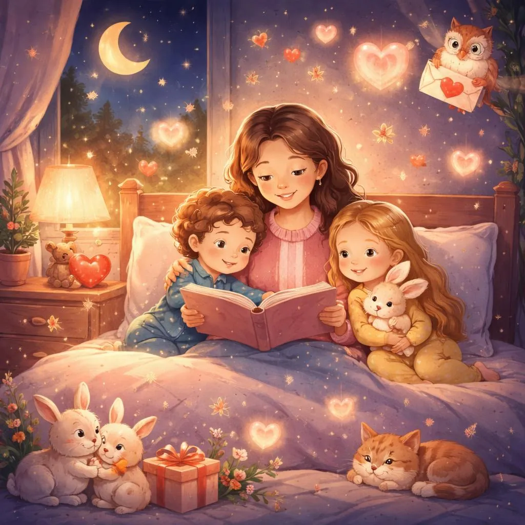 Нужна сладкая история на ночь? Лучшие сказки на ночь о любви и дарении