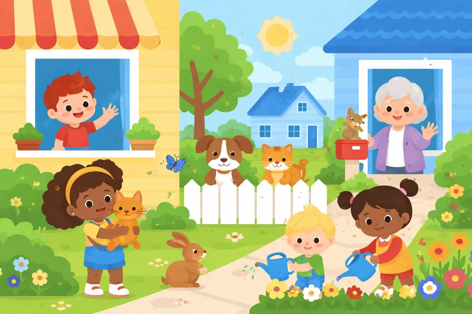 Neighbors By David Allan Evans - Giggle Poems