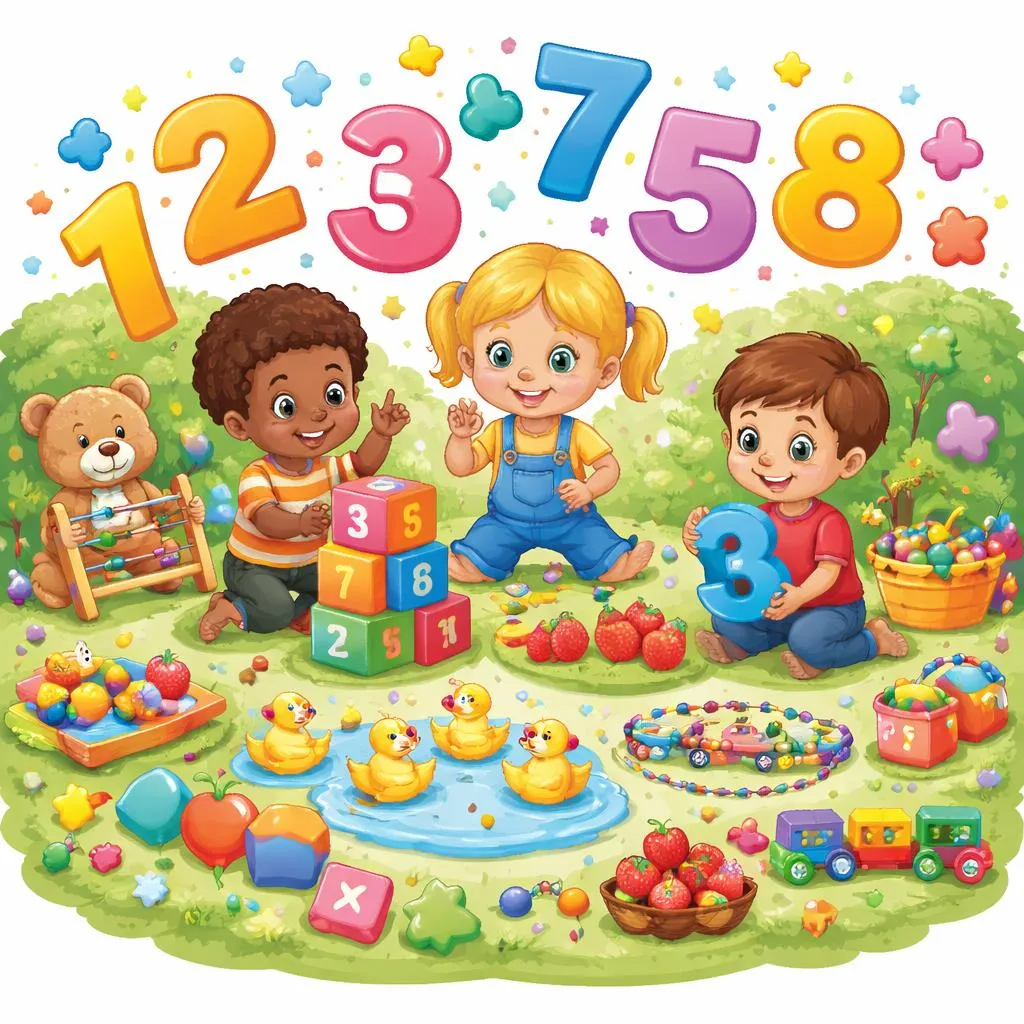 Numbers for Kids: Fun Ways to Learn Counting and Math