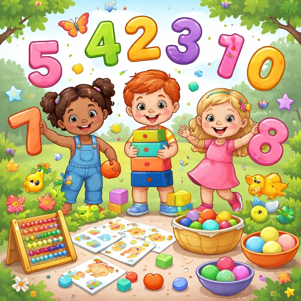 Numbers in English: Fun Ways to Learn Counting, Vocabulary, and Fun Activities for Kids
