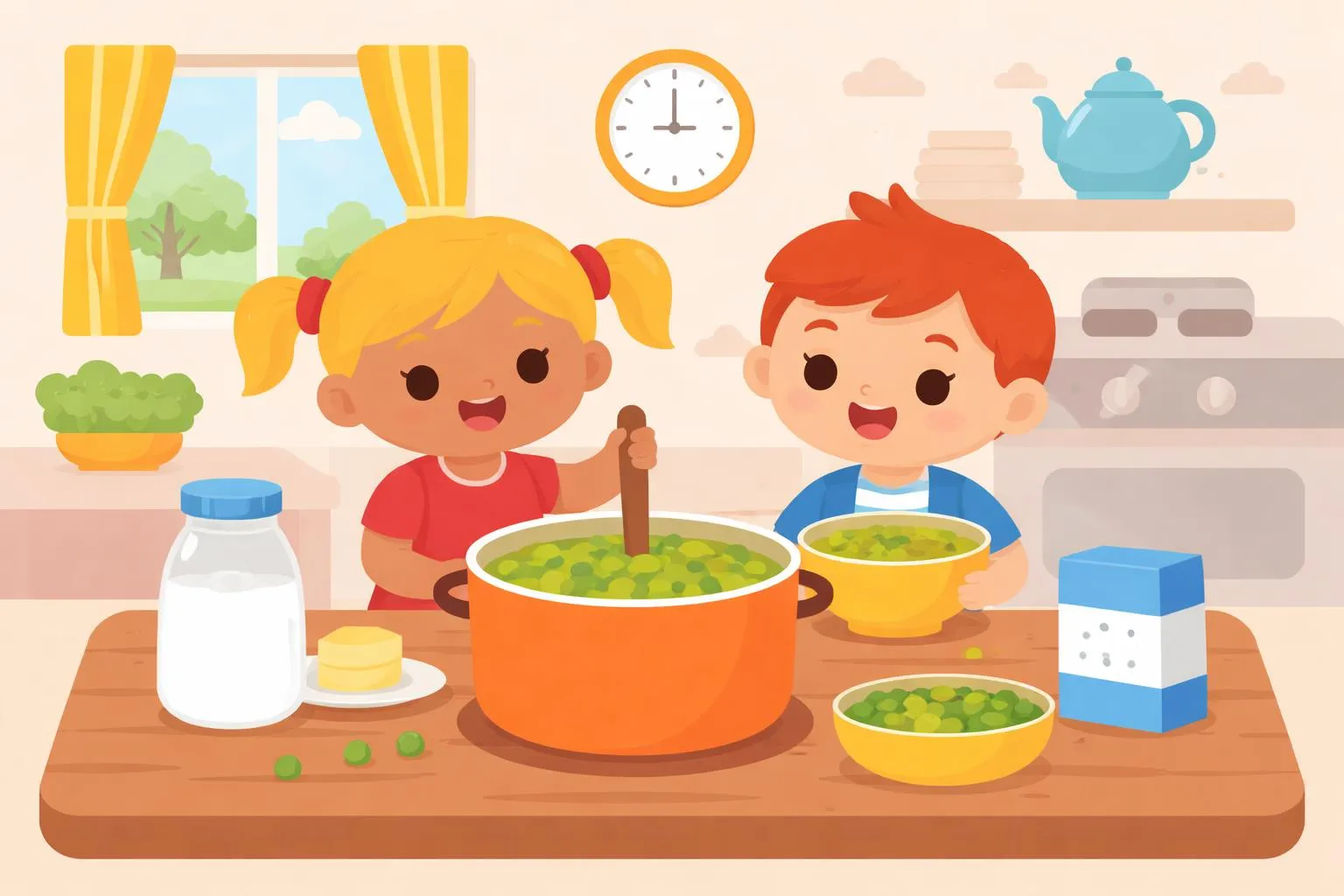 Pease Porridge Hot - Nursery Rhymes And Traditional Poems By FCIT