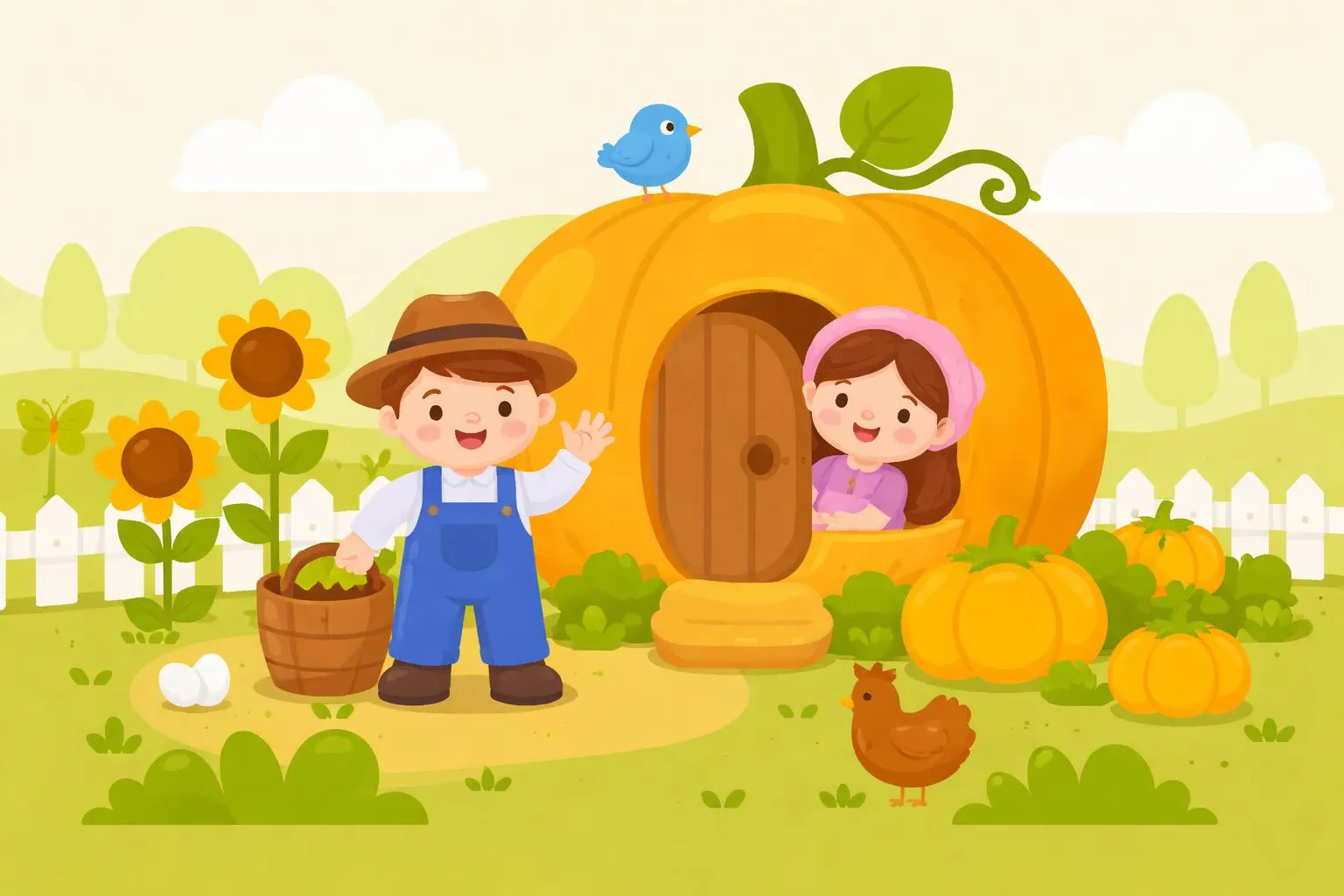 Peter, Peter, Pumpkin Eater - Nursery Rhymes And Traditional Poems By FCIT