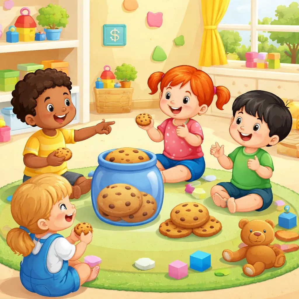 Playful Language Learning and Social Fun with who took the cookie from the cookie jar lyrics in Early English Education