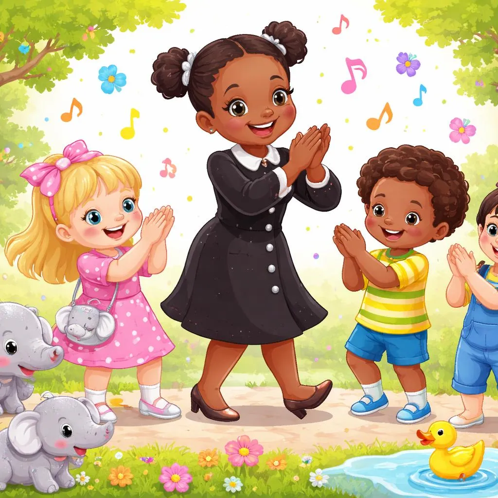 Playful Rhythm and Language Fun with miss mary mack lyrics kid version for Early English Learning