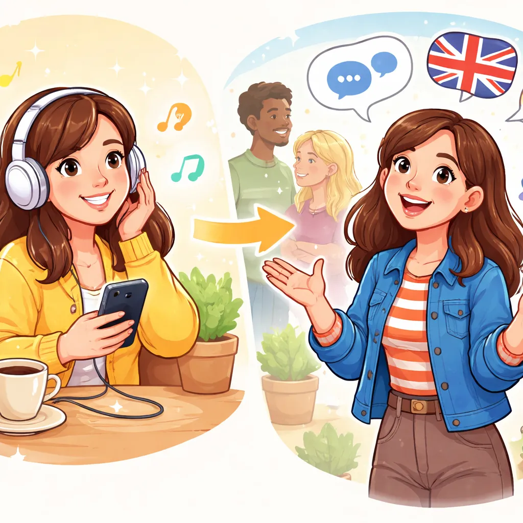 ¿Listo para encontrar tu voz? ¡Una guía para la transición de escuchar a hablar inglés!