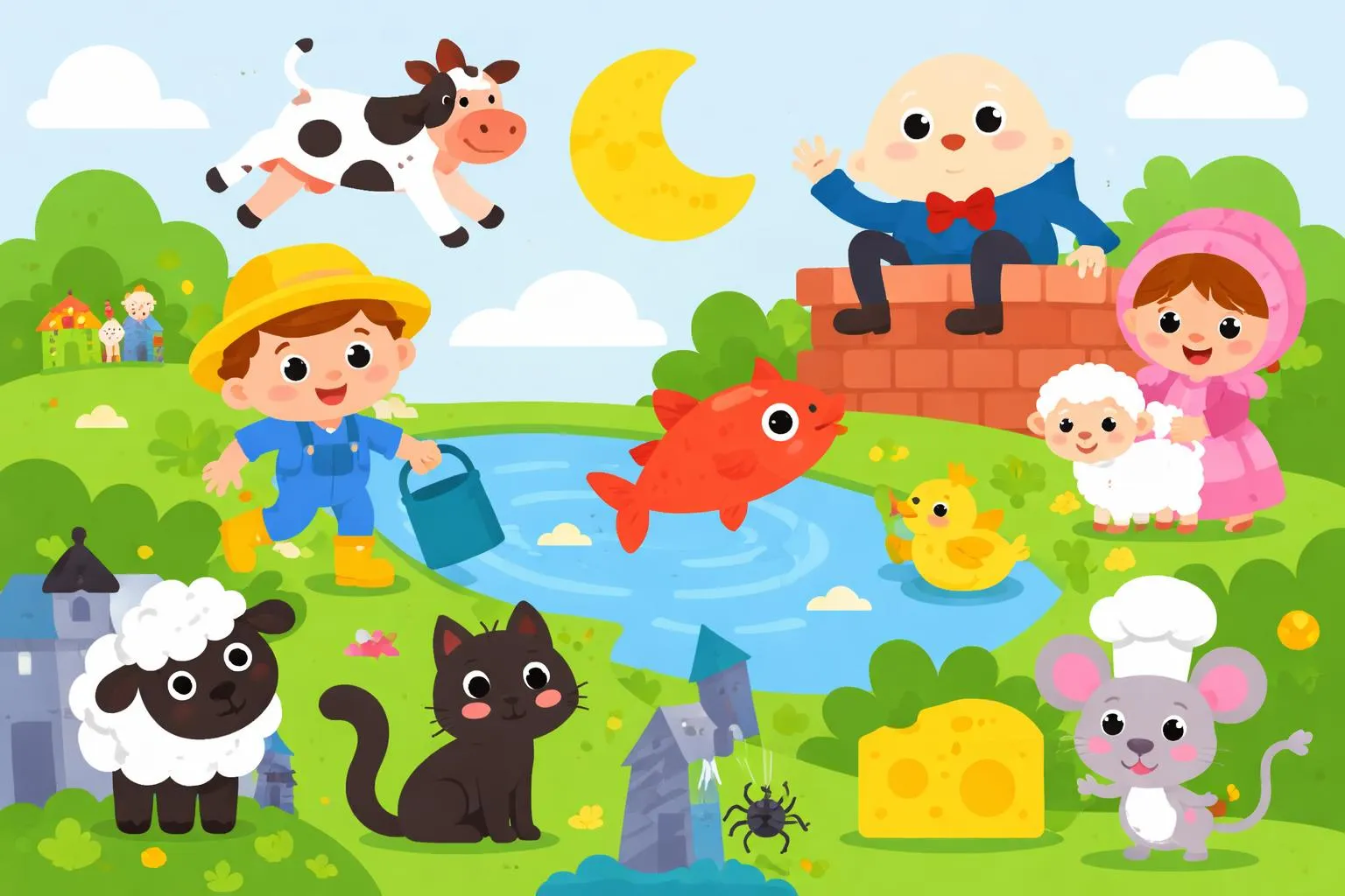 Red Herrings - Nursery Rhymes And Traditional Poems By FCIT