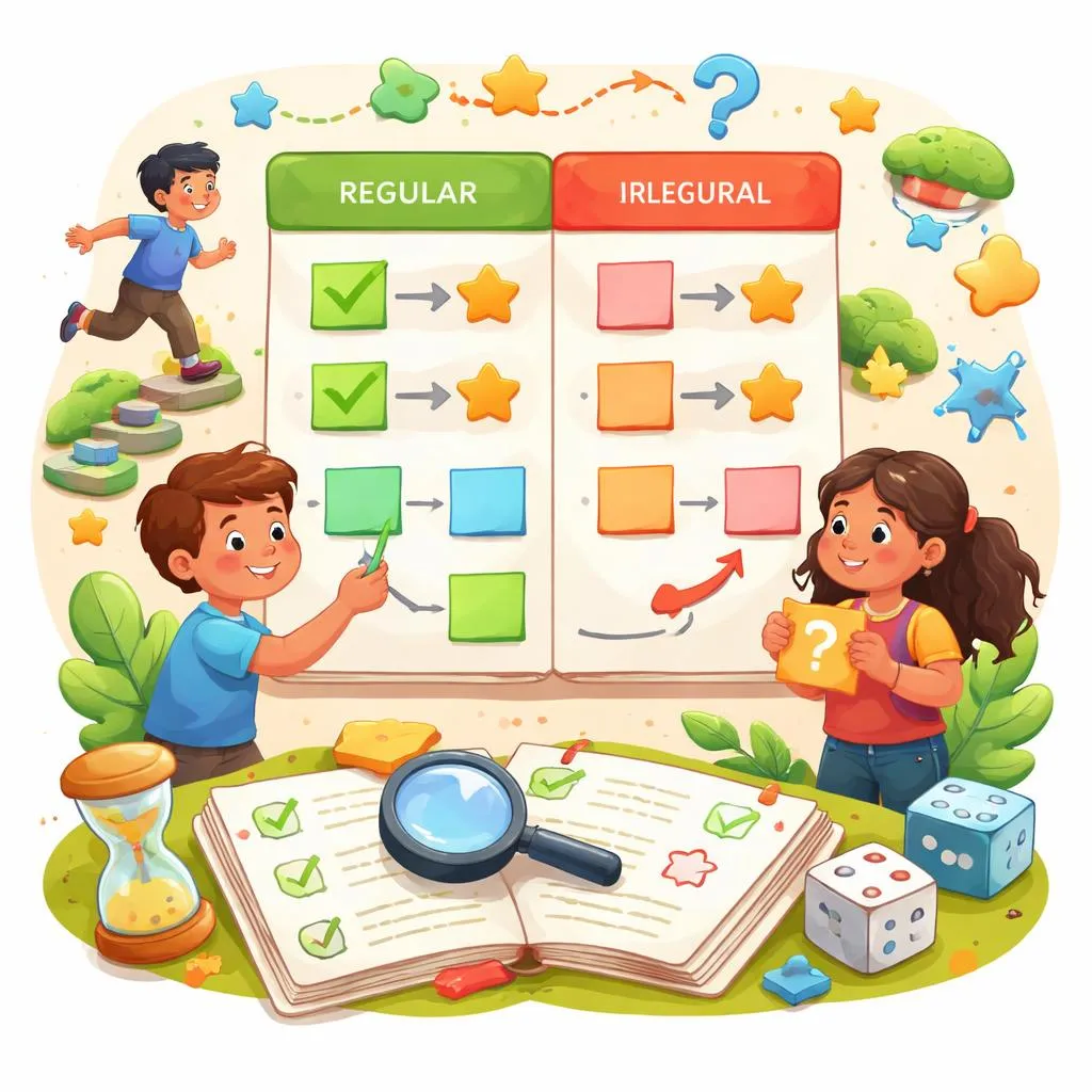 Regular and Irregular Verbs in English: Rules, Lists, and Clear Examples