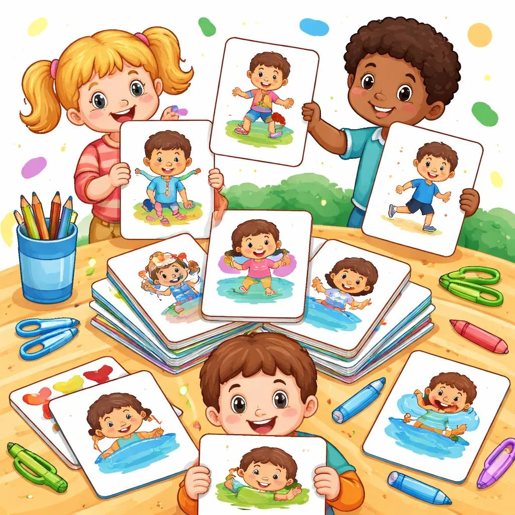 Regular Verbs Flashcards for Kids – Free Printable PDF