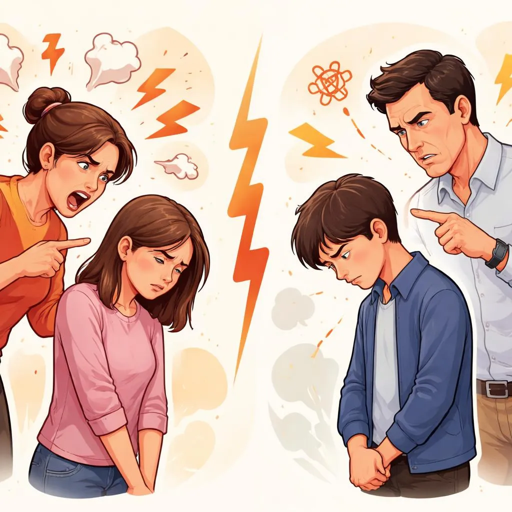Scold and Reprimand: Are They the Same Thing When Someone is Angry?