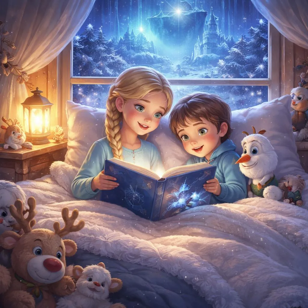 寻找温馨版？给孩子们的最佳睡前故事《冰雪奇缘》改编版