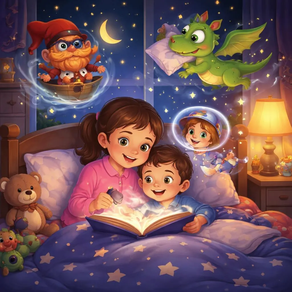 Ищете идеальные 10-минутные сказки на ночь? Вот три смешные и увлекательные истории