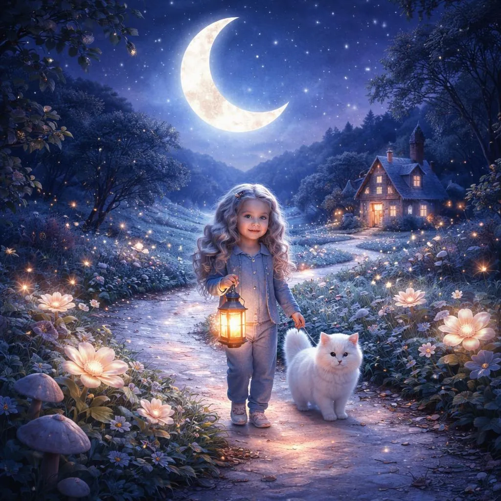 Ищете по-настоящему расслабляющие сказки на ночь? Познакомьтесь с Луной и ее уютной лунной дорожкой