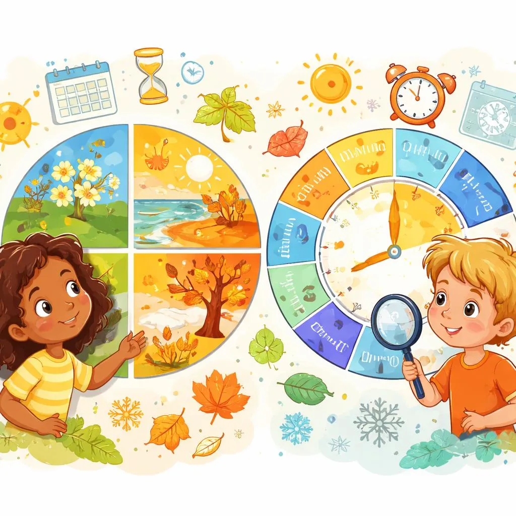 Musim dan Periode: Bagaimana Anak-Anak Dapat Membedakan Dua Kata Waktu Ini?