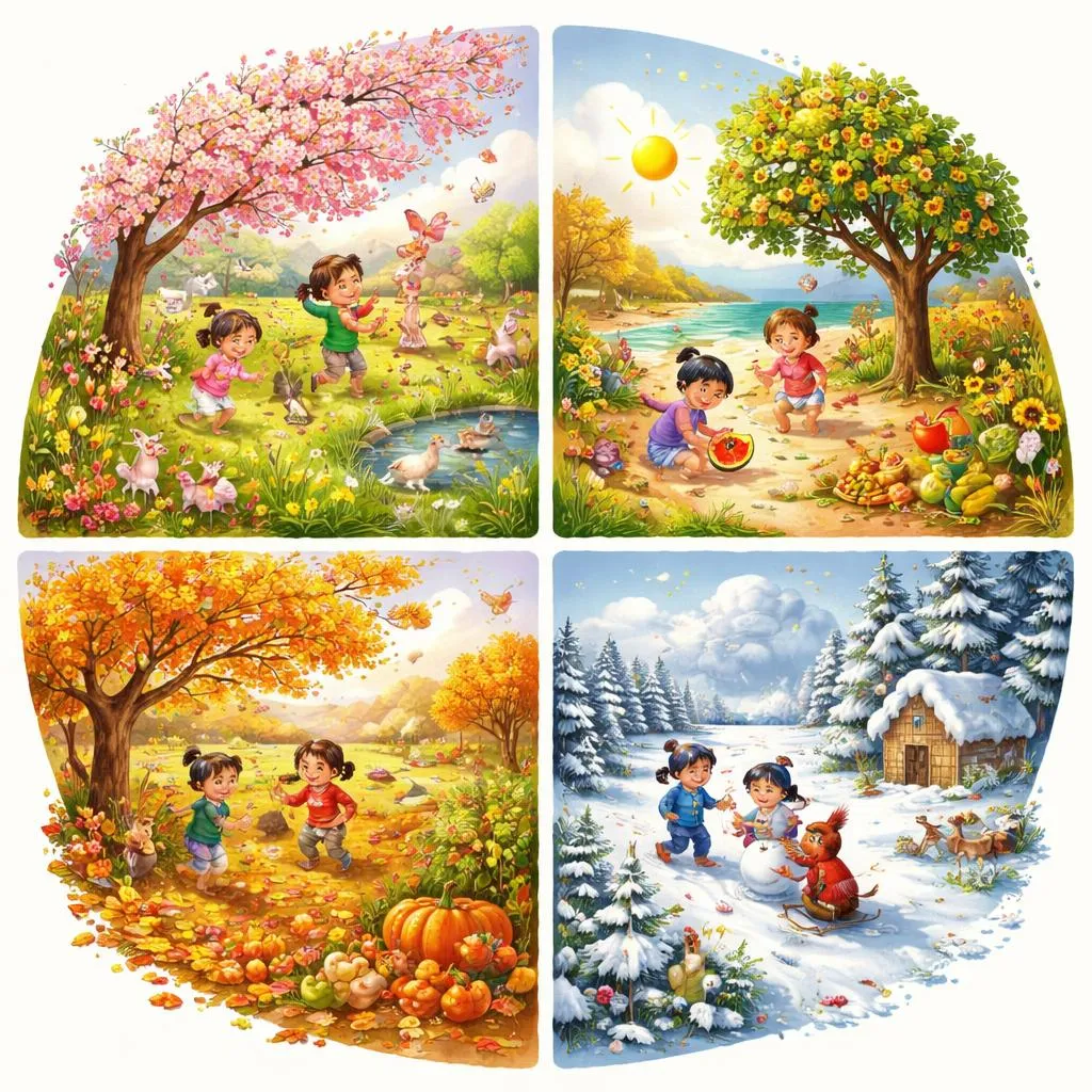Seasons of the Year Seasons of the Year: A Complete Teacher’s Guide to Understanding Nature, Vocabulary, and Daily Life in English