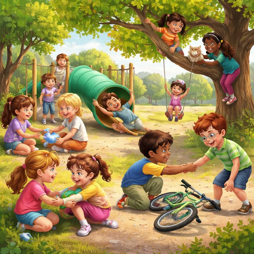 Should Children Practice Being Saving To Or Being Rescuing To During Every Playground Game With Friends?