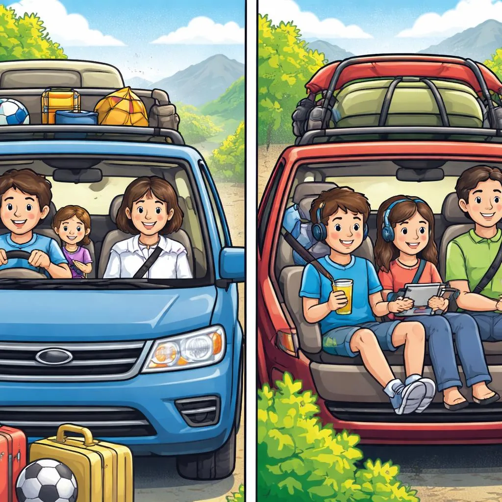 Haruskah Anak-Anak Memilih Mengemudi Atau Naik Kendaraan Saat Bepergian dengan Keluarga di Perjalanan Akhir Pekan?