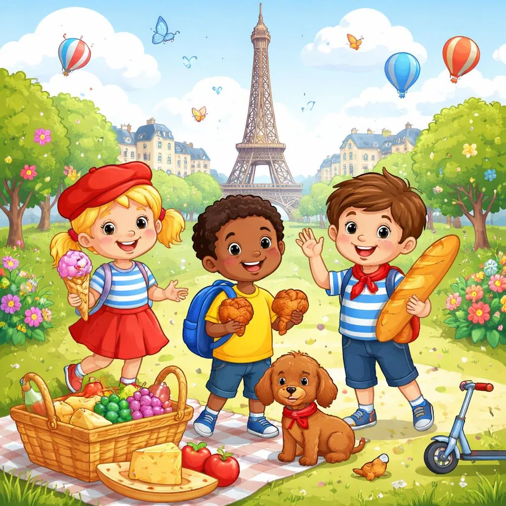 Simple French Sayings: Easy French Phrases for Children