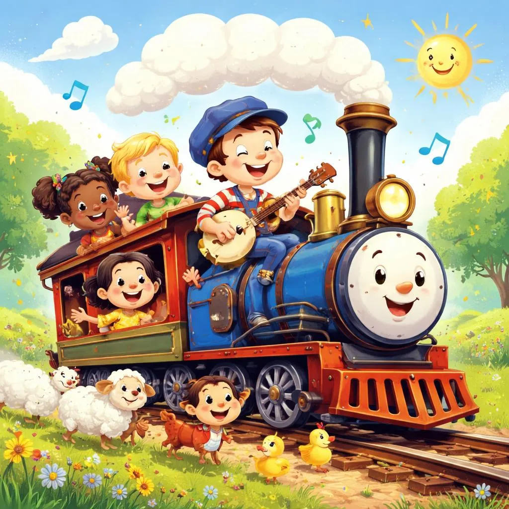 Sing Along and Learn with Lyrics I've Been Working on the Railroad