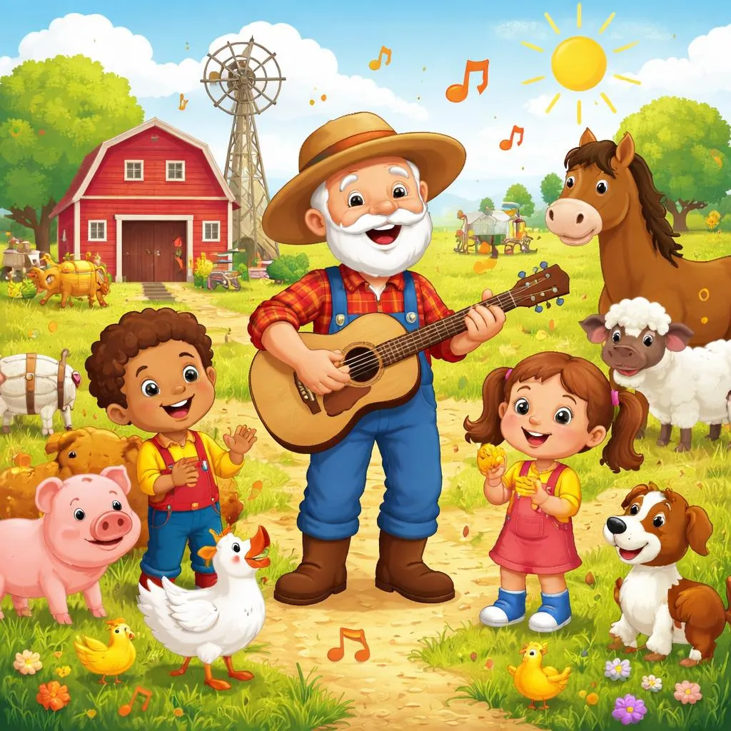 Sing and Learn with Old Macdonald Had a Farm Lyrics: Fun English Lessons Through a Classic Farm Song
