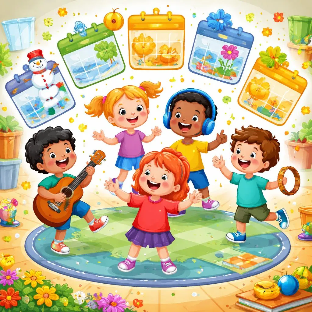 Sing, Learn, and Remember Every Month with Fun “the months of the year song lyrics” for Kids and Classroom Activities