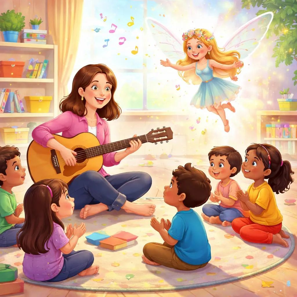 Song Fairy Explained by a Teacher Through Music, Stories, and Language Learning to Inspire Children and Support Early English Growth