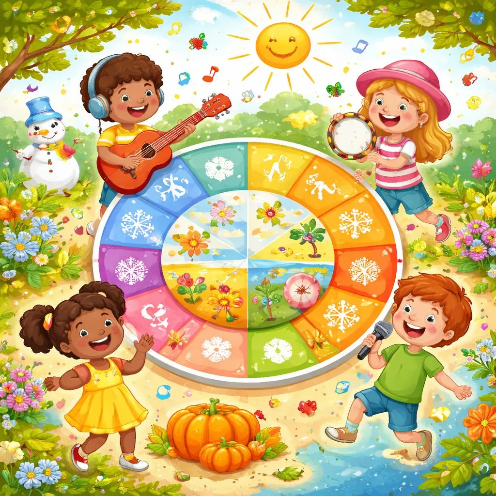 Songs for the Months of the Year: Fun and Easy Ways for Kids to Learn the Calendar