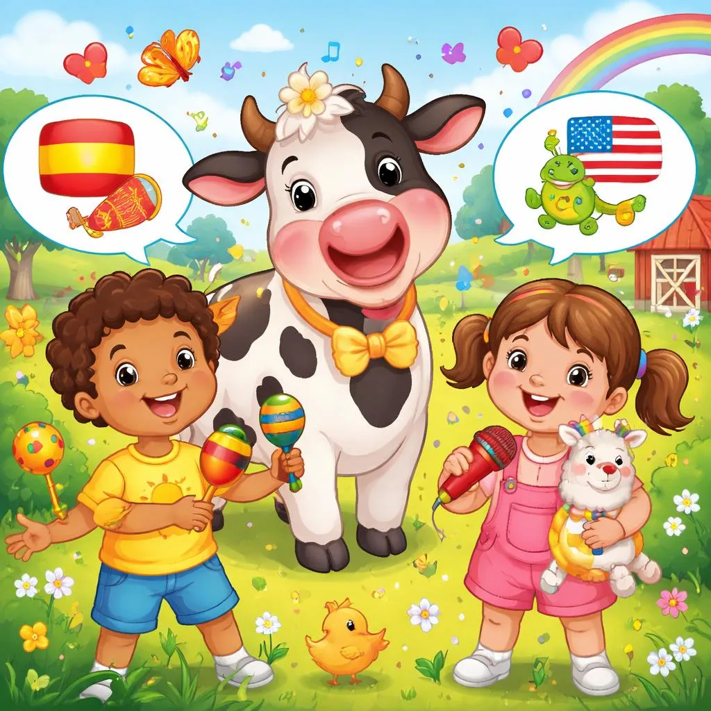 Chanson espagnole : La vache Lola (La vaca Lola) – Qu'est-ce qui fait de ce simple air une arme secrète pour élever des enfants bilingues ?