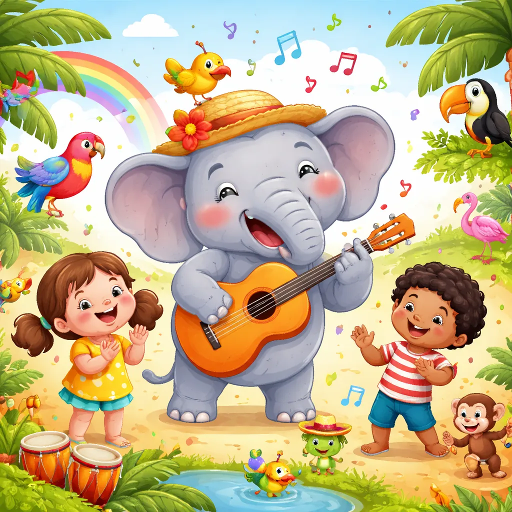 Chanson espagnole : L'Éléphant (El elefante) – Qu'est-ce qui rend cet air joyeux si efficace pour l'apprentissage précoce de l'espagnol ?