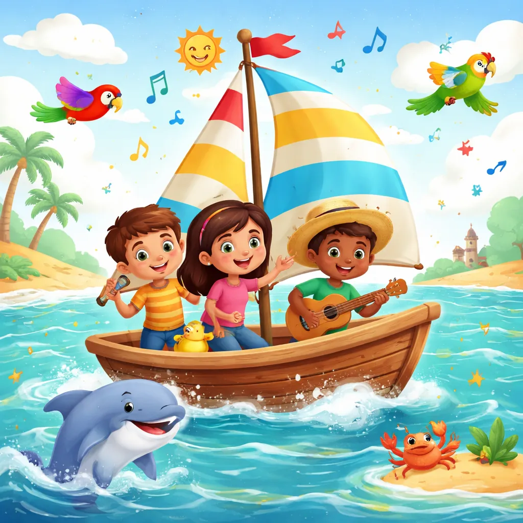 أغنية إسبانية: القارب الصغير (El barquito) – كيف يمكن لسفينة إبحار صغيرة أن تأخذ المتعلمين الصغار إلى اللغة الإسبانية بسلاسة؟