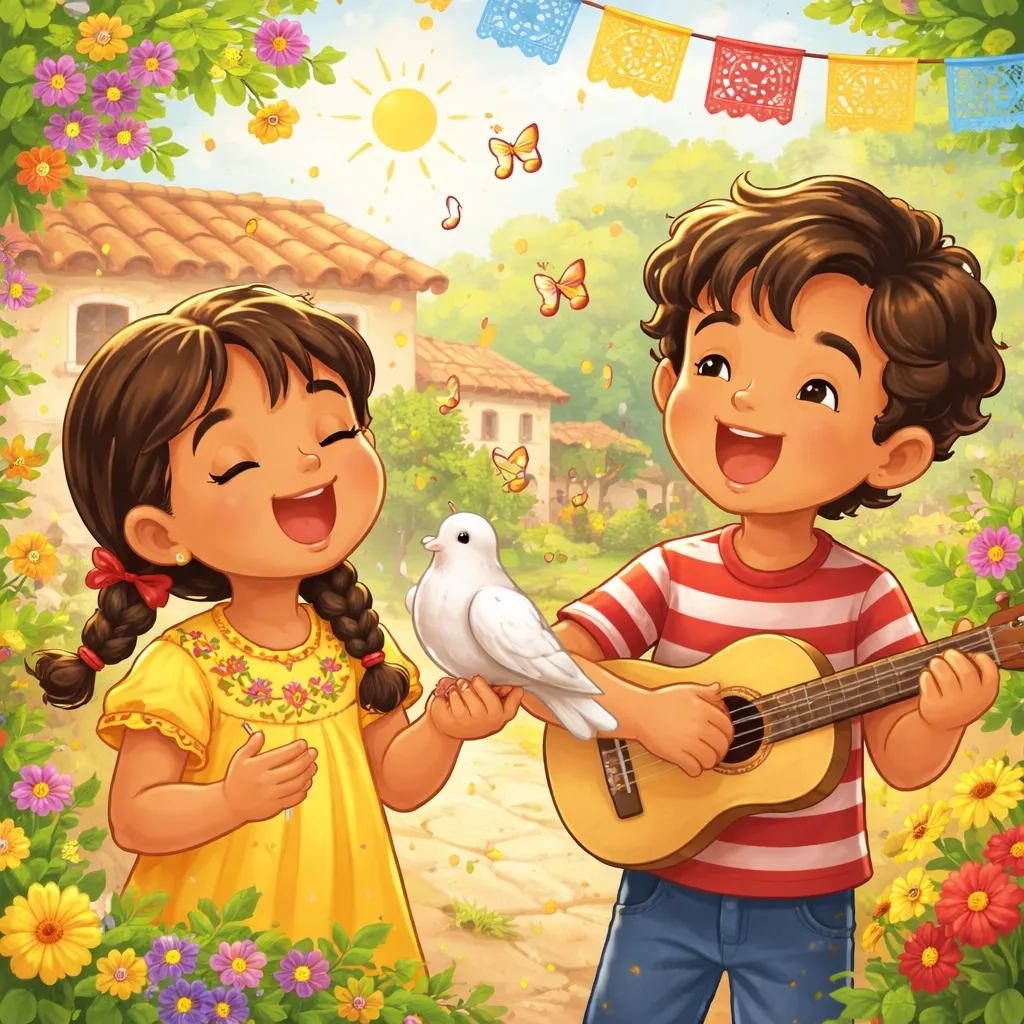 Spanisches Lied: Die kleinen Tauben (Las palomitas) – Wie können sanfte Tauben das Sprachenlernen so süß zum Leben erwecken?