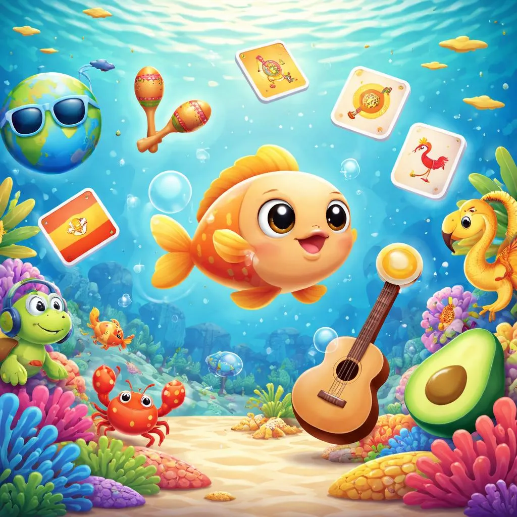 أغنية إسبانية: السمكة الصغيرة (El pececito) – كيف يمكن لمخلوق صغير تحت الماء أن يجعل تعلم اللغة الإسبانية يسبح بسلاسة؟