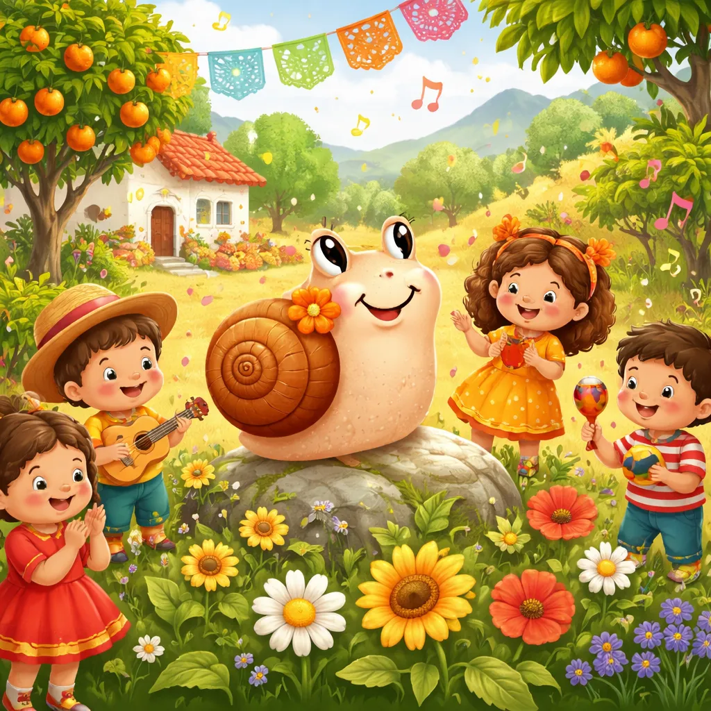 أغنية إسبانية: الحلزون الصغير (El caracol) – كيف يمكن لمخلوق بطيء الحركة أن يعلم الإسبانية بهذه السحرية اللطيفة؟