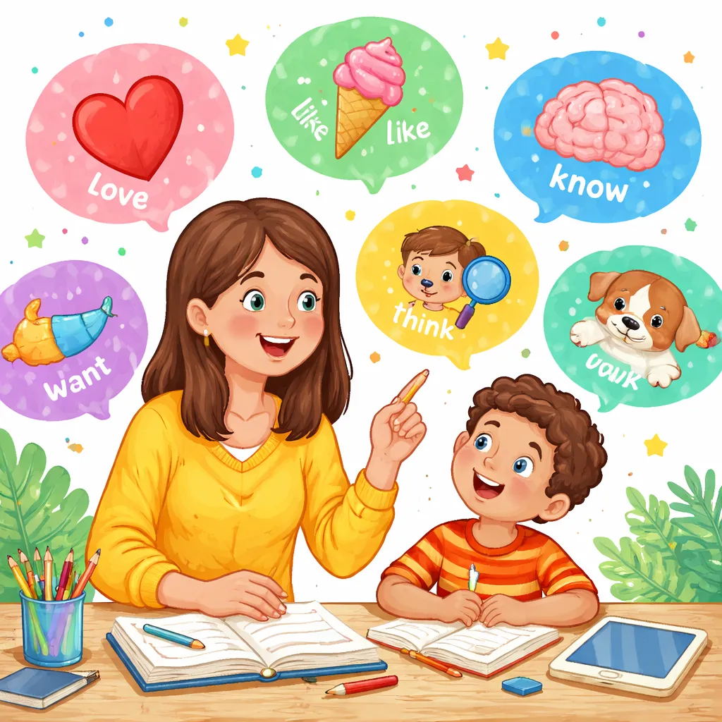 Stative Verbs – What Are They and How Can They Help Your Child Understand English Grammar Better?