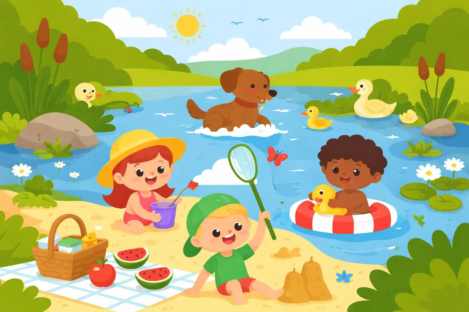 Summer near the River By Carolyn Kizer - Giggle Poems