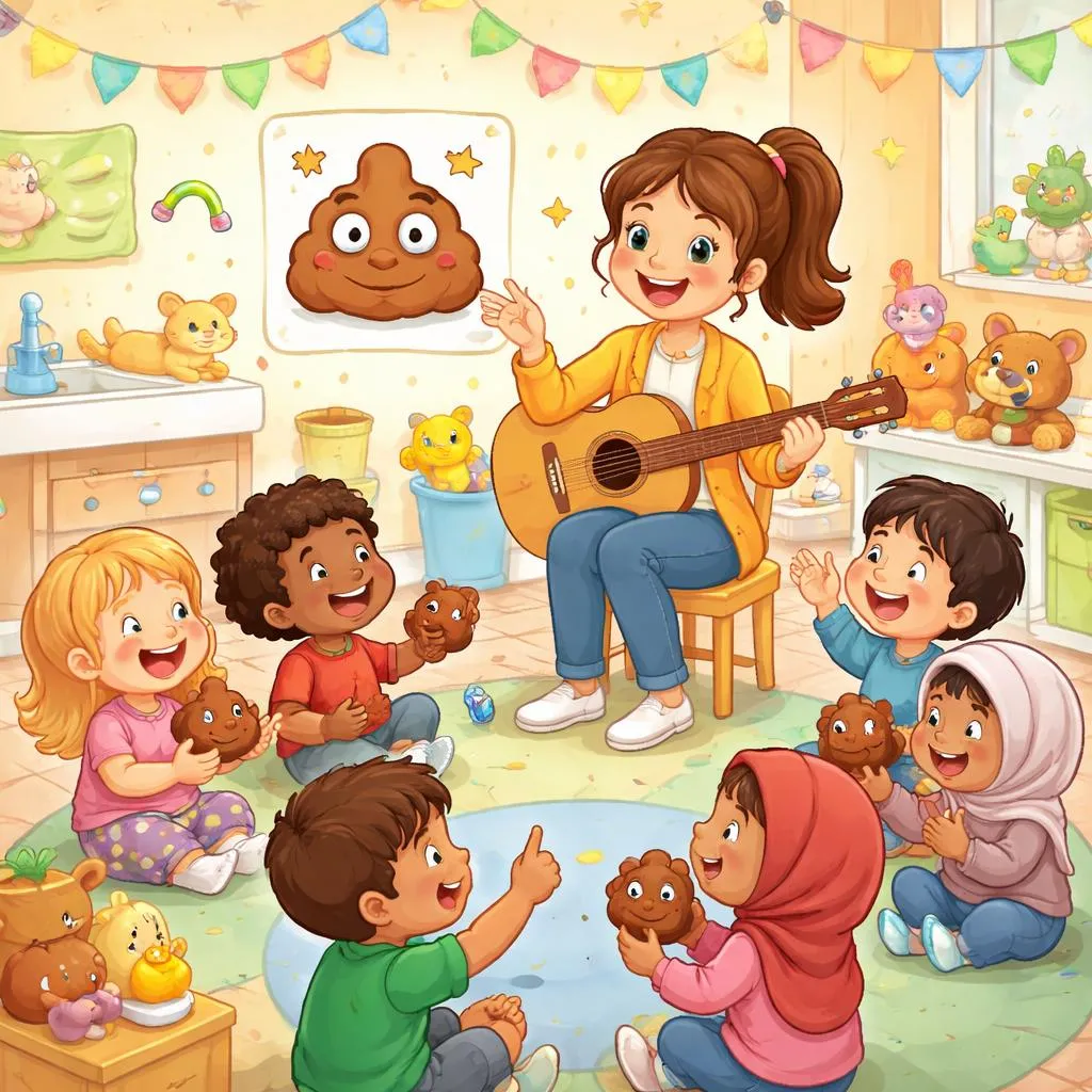 Teaching Humor, Hygiene, and Early English Confidence Through poop song lyrics in a Playful Yet Respectful Classroom Setting