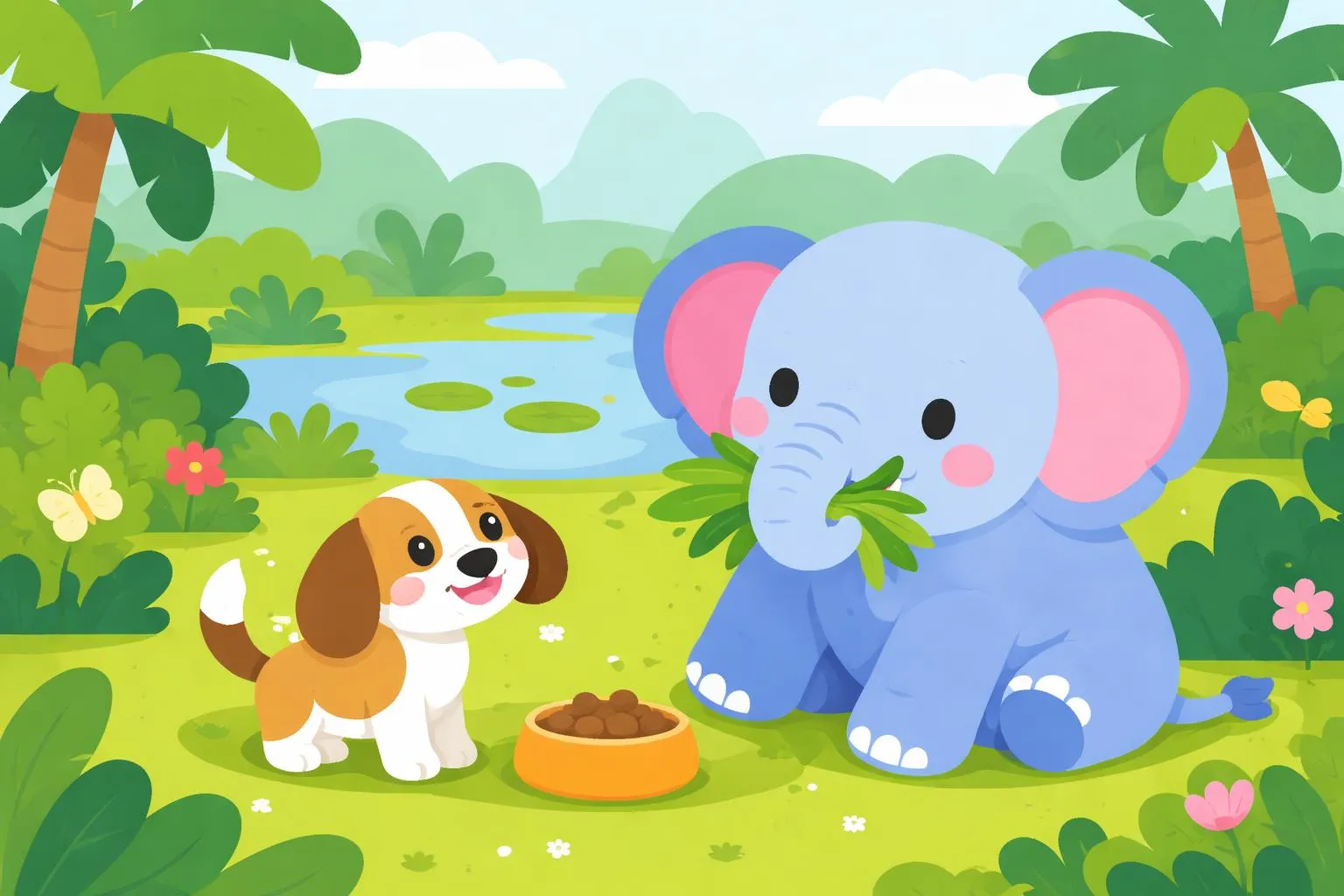 “The Elephant and the Dog” - More Jataka Tales By Ellen C. Babbitt