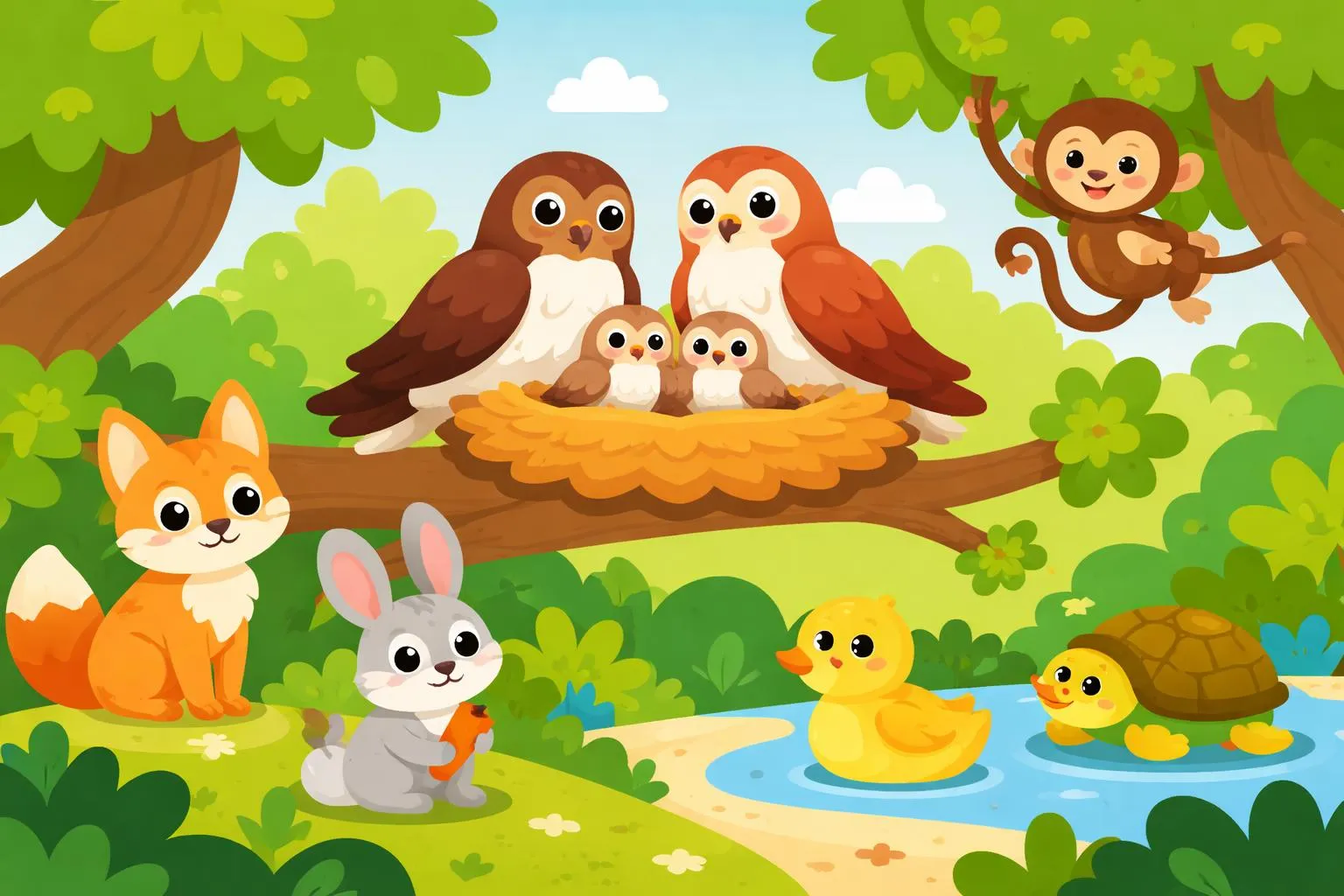 “The Hawks and Their Friends” - More Jataka Tales By Ellen C. Babbitt