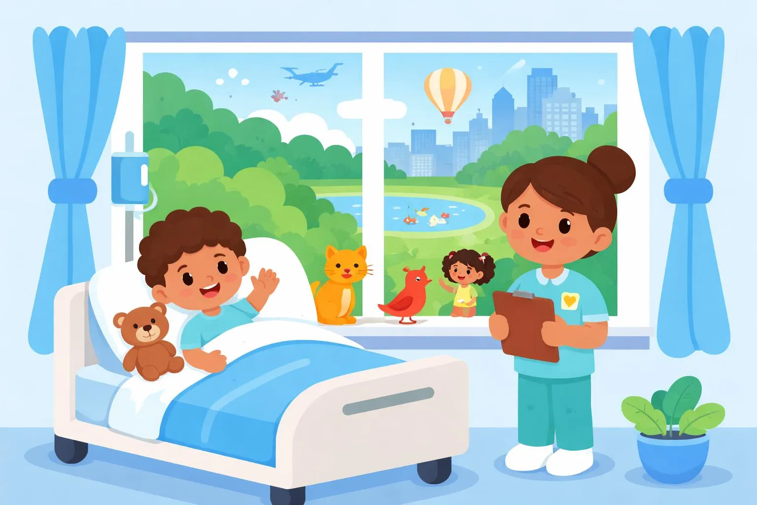 The Hospital Window By James L. Dickey - Giggle Poems