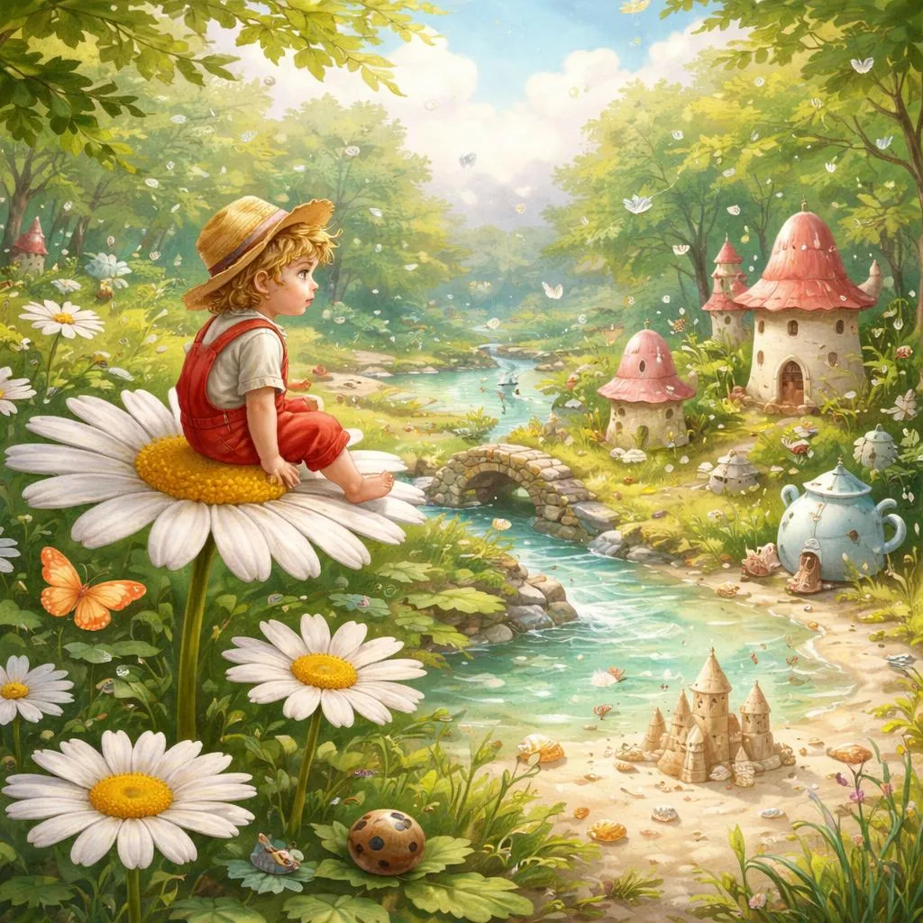 羅伯特·路易斯·史蒂文森的《小小的國度》—— 免費線上閱讀名詩