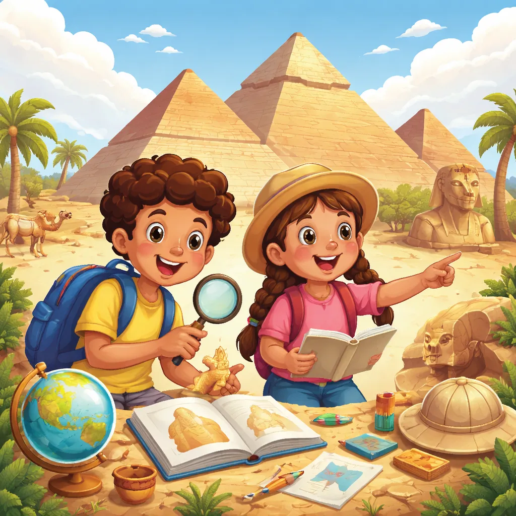 The Pyramids of Egypt: Turn History into a Fun English Lesson