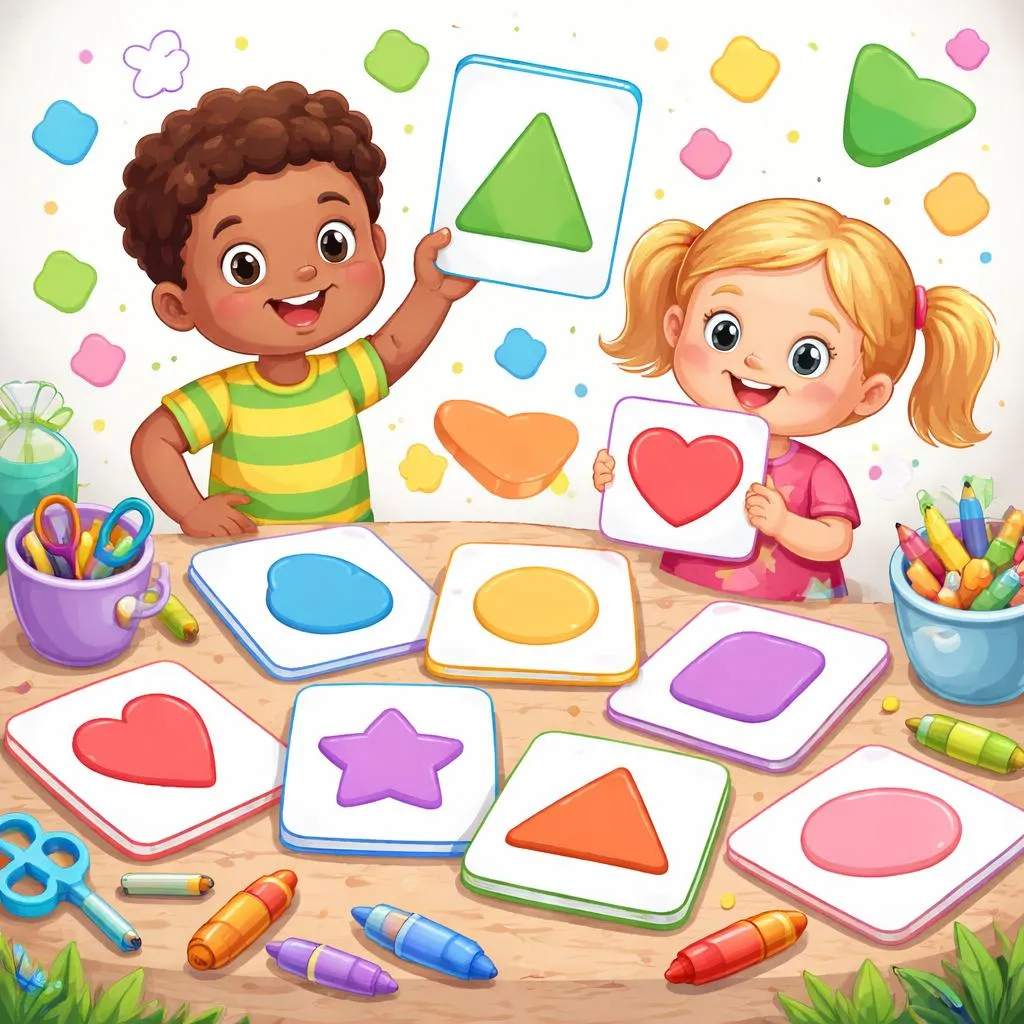 The Shape Song 2 Flashcards For Kids – Free Printable PDF