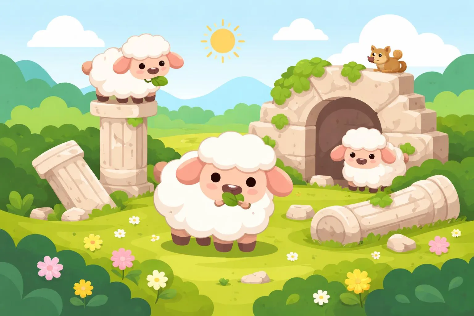 The Sheep in the Ruins By Archibald MacLeish - Giggle Poems